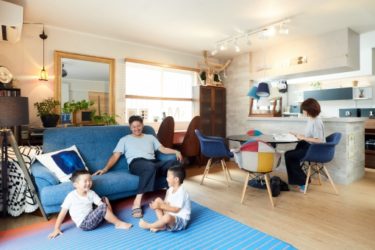 ３つの工夫でリビングに家族が集まる！会話を楽しむ！つながる空間づくり